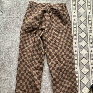 Checkered Jeans
